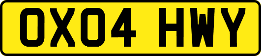 OX04HWY