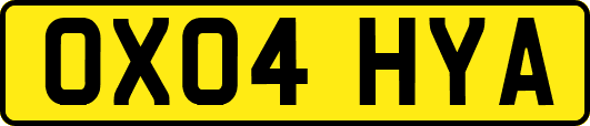 OX04HYA
