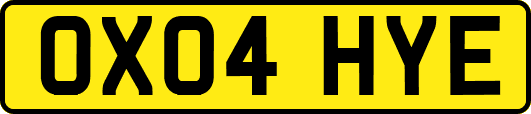 OX04HYE