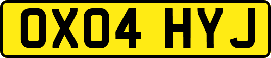 OX04HYJ