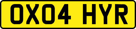 OX04HYR