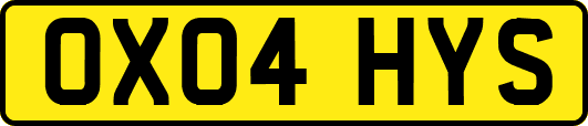 OX04HYS