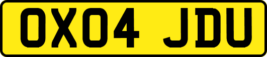 OX04JDU