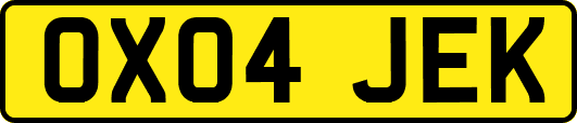 OX04JEK