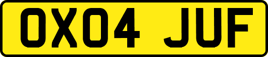 OX04JUF