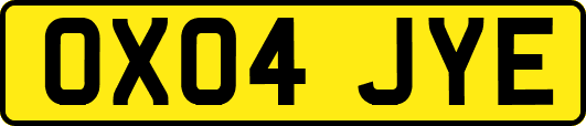 OX04JYE