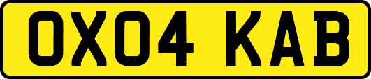OX04KAB
