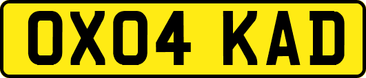 OX04KAD