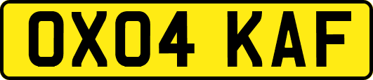 OX04KAF