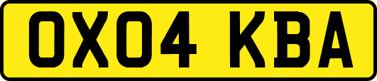 OX04KBA