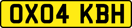 OX04KBH