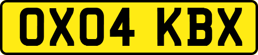 OX04KBX