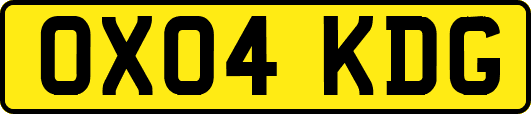 OX04KDG