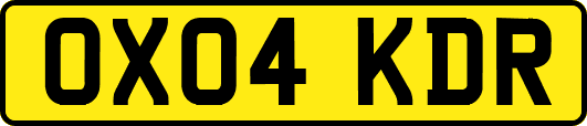 OX04KDR