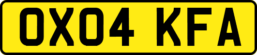 OX04KFA