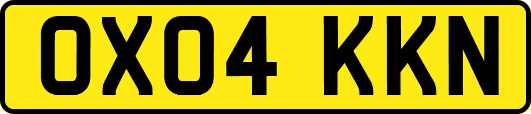 OX04KKN