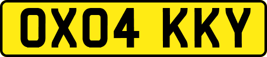 OX04KKY