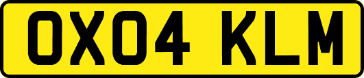 OX04KLM