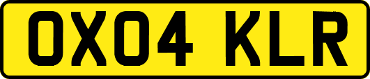 OX04KLR