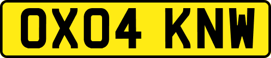 OX04KNW