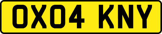 OX04KNY
