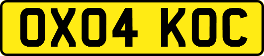 OX04KOC