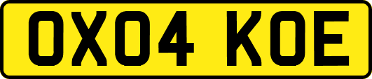 OX04KOE