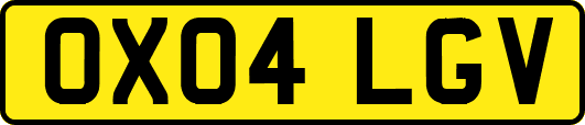 OX04LGV