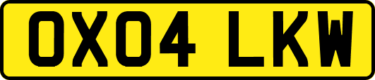 OX04LKW