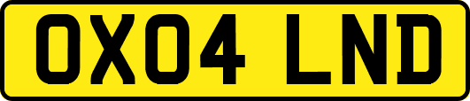 OX04LND