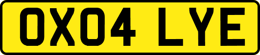 OX04LYE