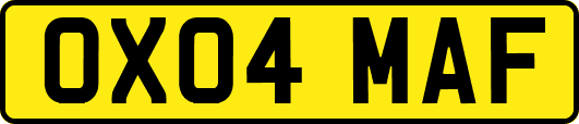 OX04MAF