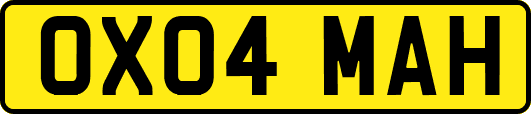 OX04MAH