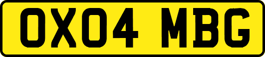 OX04MBG