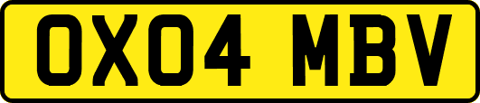 OX04MBV