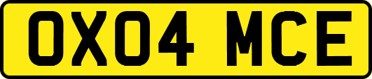 OX04MCE