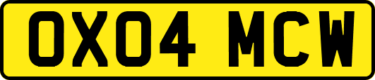 OX04MCW