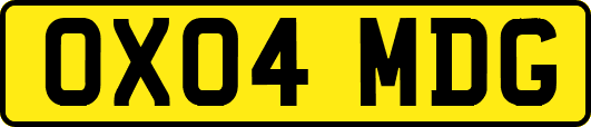 OX04MDG