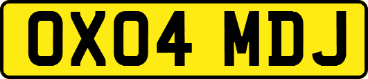 OX04MDJ