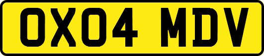 OX04MDV