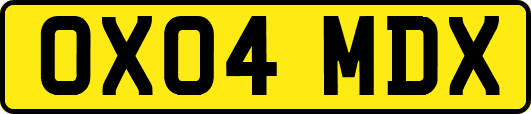OX04MDX