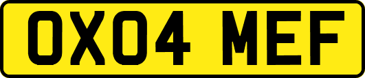 OX04MEF