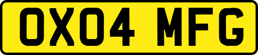 OX04MFG