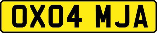 OX04MJA