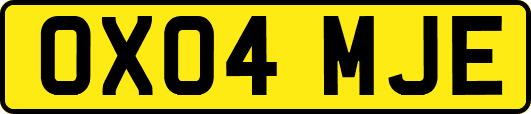 OX04MJE