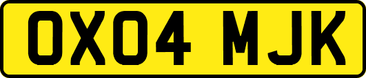 OX04MJK