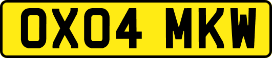 OX04MKW