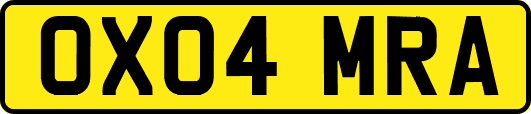 OX04MRA