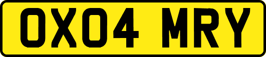 OX04MRY