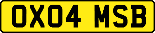 OX04MSB